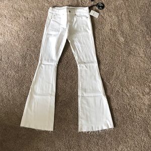 Articles of Society white flare denim size 26